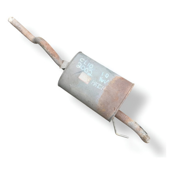 Escapamento Abafador Renault Clio Hatch 1.0 16v  2001 2002