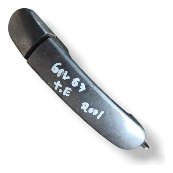 Maçaneta Externa Traseira Esquerda Volkswagen Gol G3 2001 Prateado Traseira