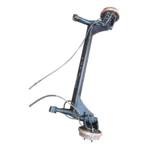 Eixo Traseiro Suspensão Ford Escort 1.8 1997 1998 1999 Preto