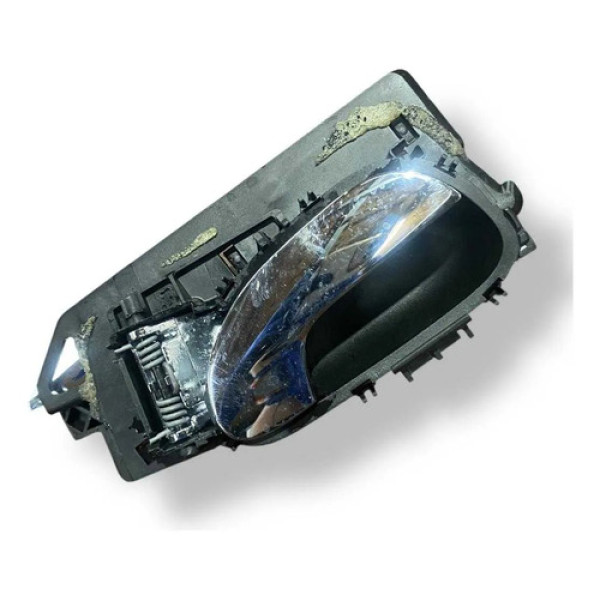 Maçaneta Interna Dianteira Direita Peugeot 307 9643604477 Preto Dianteira