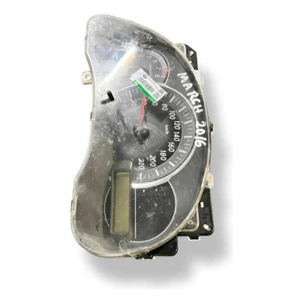 Painel Instrumentos Nissan March 1.6 2015 2016 248109lh1a - Preto