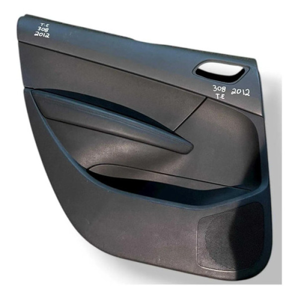 Forro Porta Traseiro Esquerdo Peugeot 308 2012  A6000587