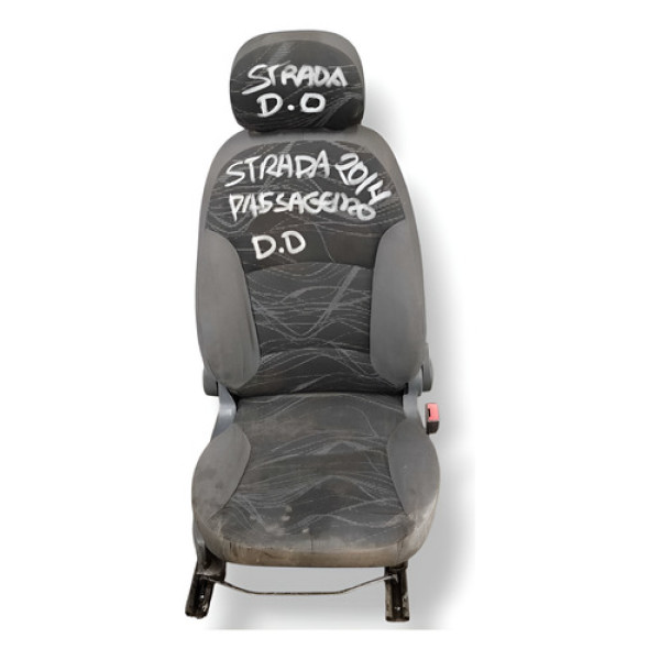 Banco Dianteiro Direito Fiat Strada 2014 2015 2016 2017  Vermelho