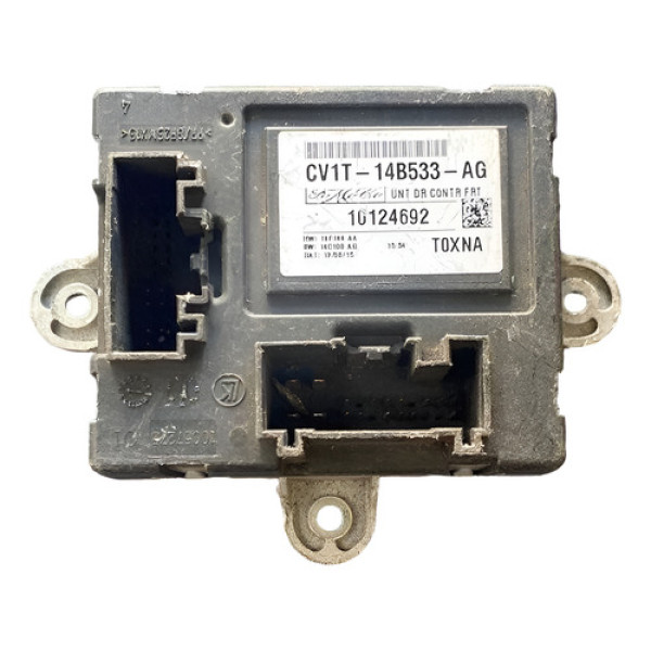 Modulo Porta New Fiesta  Cv1t -14b533 -ag Dianteira Lateral Prata