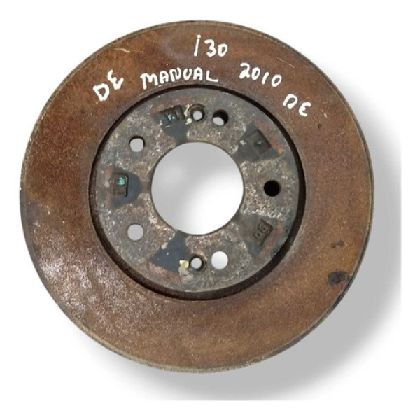 Disco Freio Dianteiro Esquerdo Hyundai I30 2.0 2010 Manual