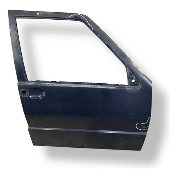 Porta Dianteira Direita Fiat Uno 4p 2006 2007 2008 Detalhe Dianteira Direita Preto