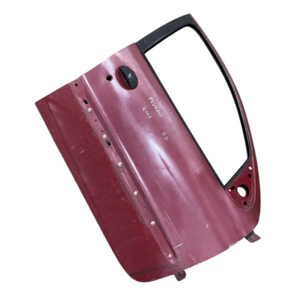 Porta Dianteira Direita Sem Vidro Peugeot 206 2001 A 2012