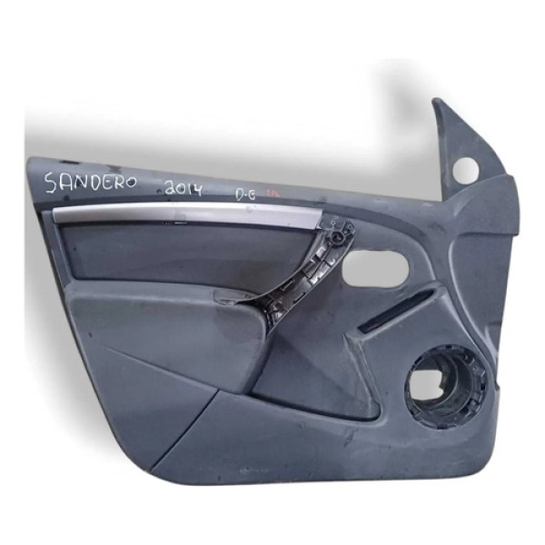 Forro Porta Dianteiro Esquerdo Renault Sandero 14 8200602991 Cinza-escuro
