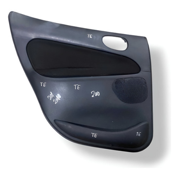 Forro Porta Traseira Esquerda Peugeot 207 2010 9683599377