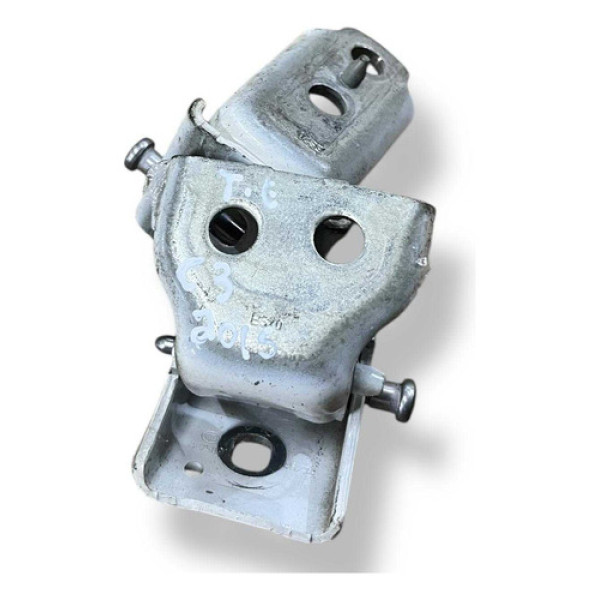 Par Dobradiça Porta Tras Esquerda Citroen C3 2013 2014 2015