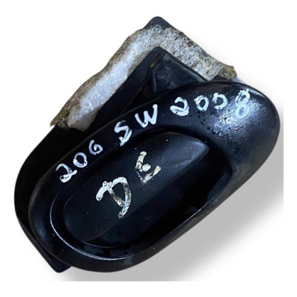 Maçaneta Int Dian/tras Esquerda Peugeot 206 2008 9623698477 Preto Dianteira