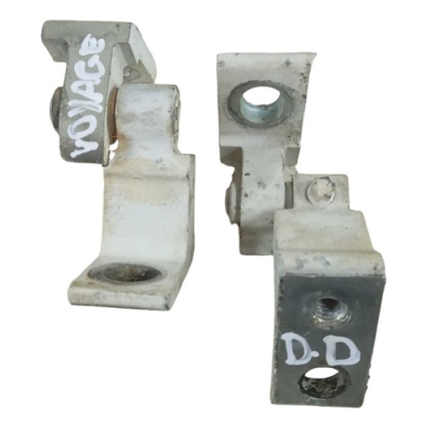  Par Dobradiças Porta  Dianteira Direita  Voyage  2013 2014