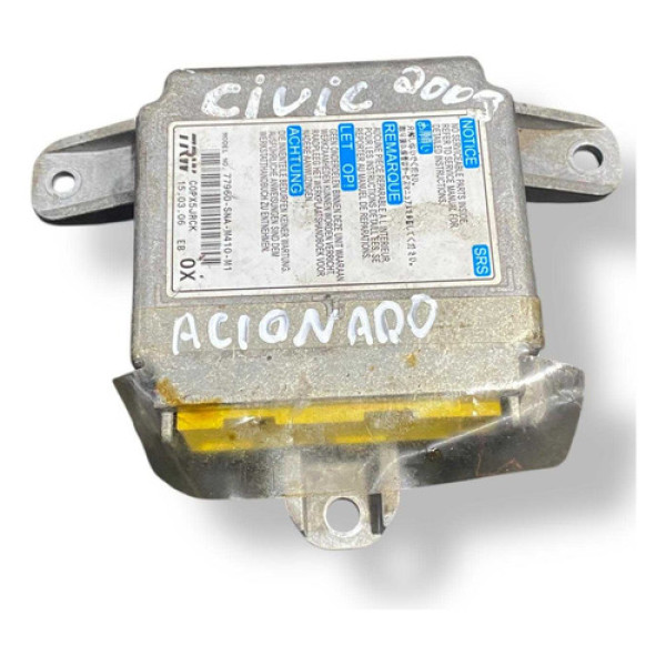 Módulo Air Bag (acionado)honda Civic 1.8 2009 77960snam410m1