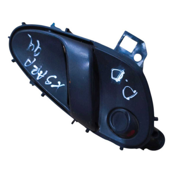 Maçaneta Interna Dianteiro Direito Citroen Xsara 1998 1999  Preto Dianteira