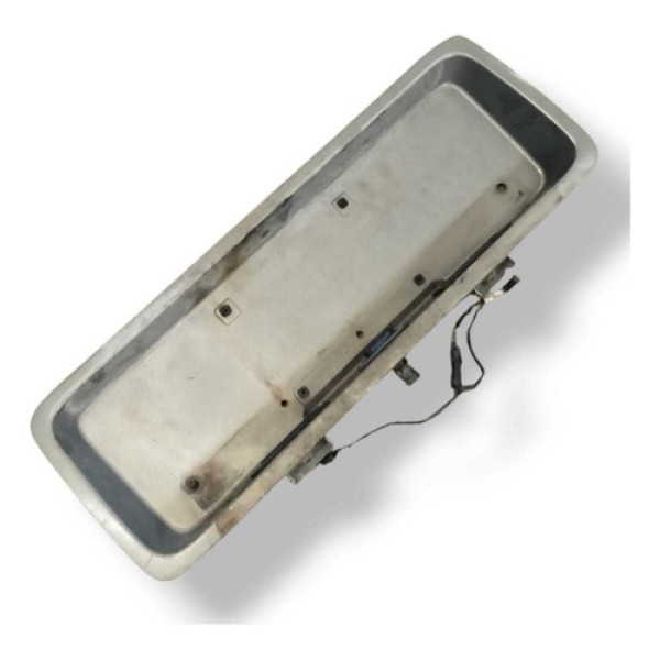 Moldura Placa Tampa Traseira Cherokee 1993 A 1997 55254715 Preto