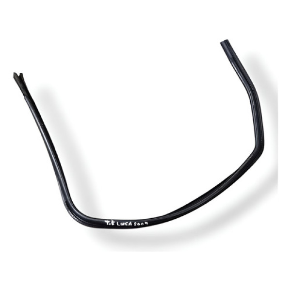 Borracha Caneleta De Vidro Traseira Esquerda Linea 2009 2010 Preto