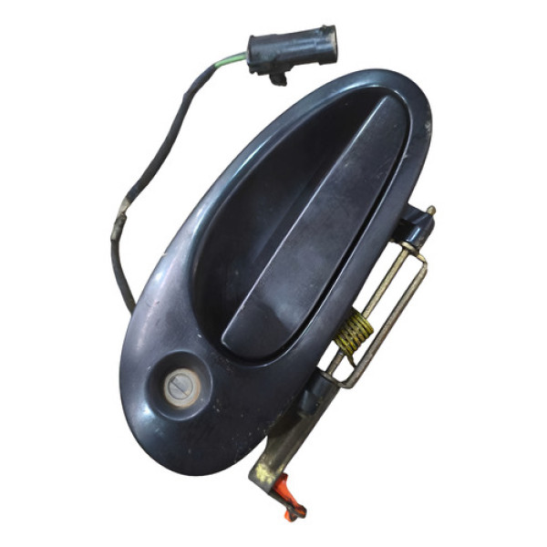 Maçaneta Externa Dianteira Esquerda Chrysler 300m 3.0 1998 Preto Dianteira