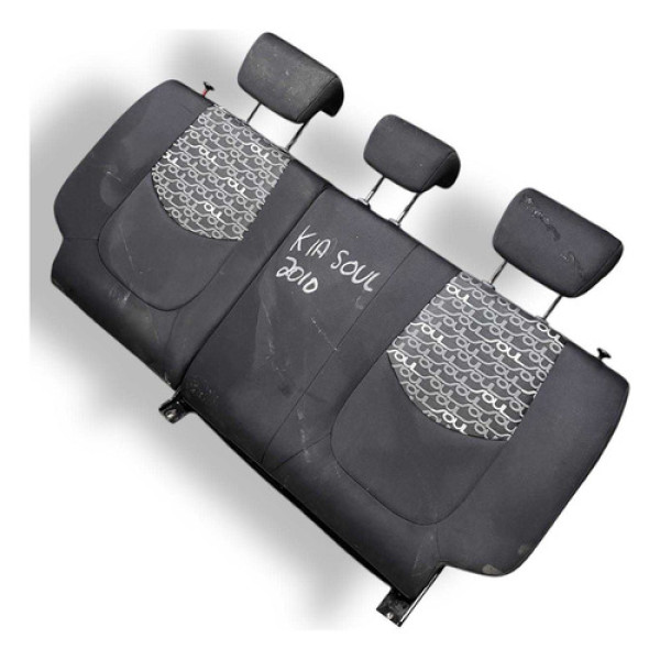 Encosto Banco Traseiro Kia Soul 2011 2012 2013 2014 2015 Preto