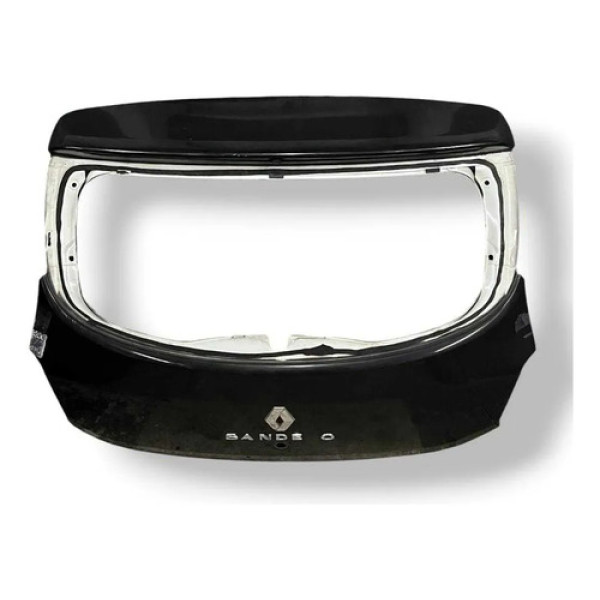 Tampa Traseira Renault Sandero 2012 2013 2014 2015 2016 Preto
