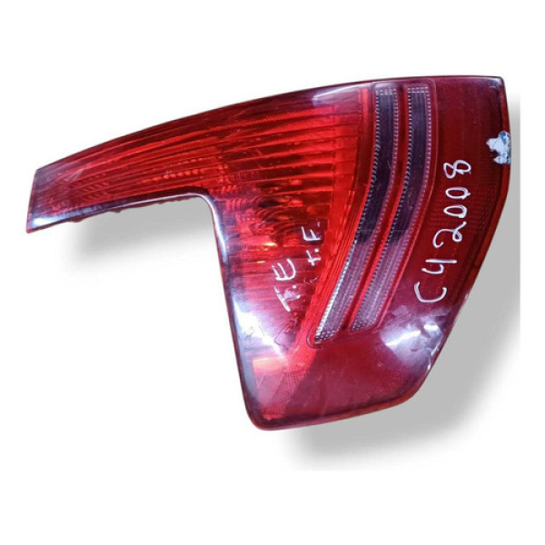 Lanterna Lado Esquerdo Citroën C4 2008 2009 2010 9655864080 Esquerdo/motorista Vermelho