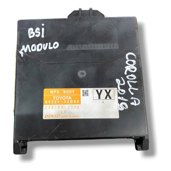 Módulo Conforto Bsi Toyota Corolla 2017 2018 2019 8922112d80