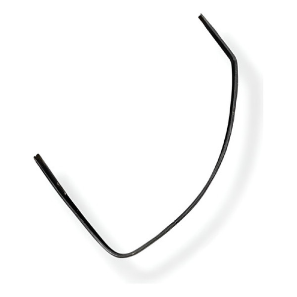 Borracha Canaleta Dianteira Esquerda Peugeot 207 2005 A 2011 Preto