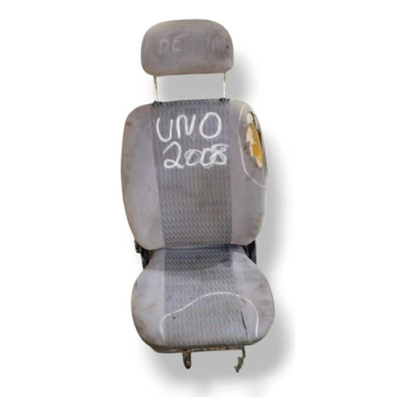 Banco Dianteiro Esquerdo Fiat Uno 2008 2009 2010 Detalhes Cinza