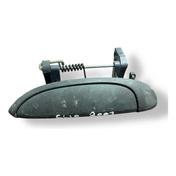 Maçaneta Externa Tras Esquerda Clio Sedan 2007 7700433075 Preto Traseira