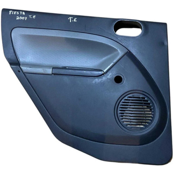 Forro Porta Traseira Esquerda Ford Fiesta 2007 - 2s65a27407