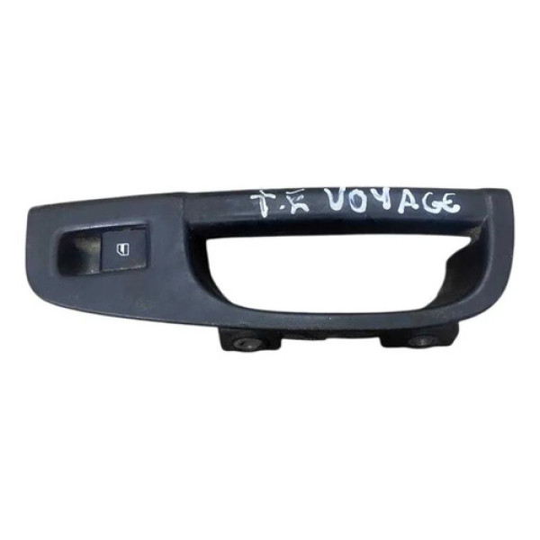 Moldura Botão Vidro Elétrico Traseiro Esquerdo Voyage 2009
