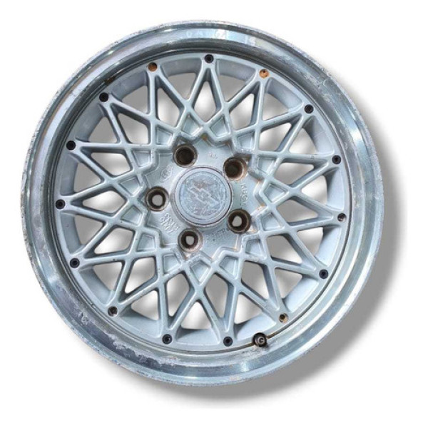 Roda Aro 15 Bbs Original Gm Omega/suprema Prata  93/95 Preto