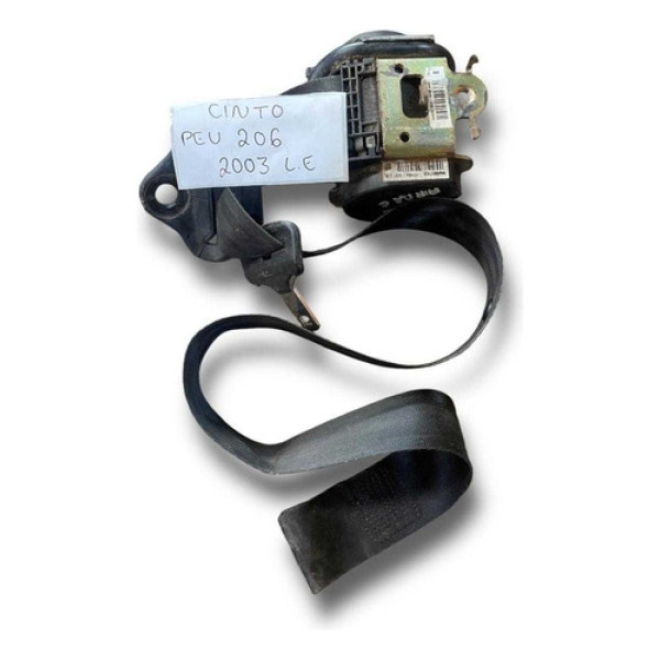 Cinto Segurança Esquerdo Com Air Bag Peugeot 206 2003 A 2014