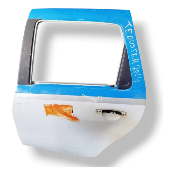 Porta Traseira Esquerda Renault Duster 2.0-  2014 2015 2016 Traseira Esquerda Branco