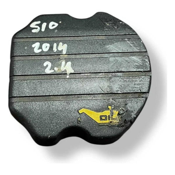 Tampa Óleo Motor Chevrolet S10 2.4 2012 2013 2014 2015 2016 Preto