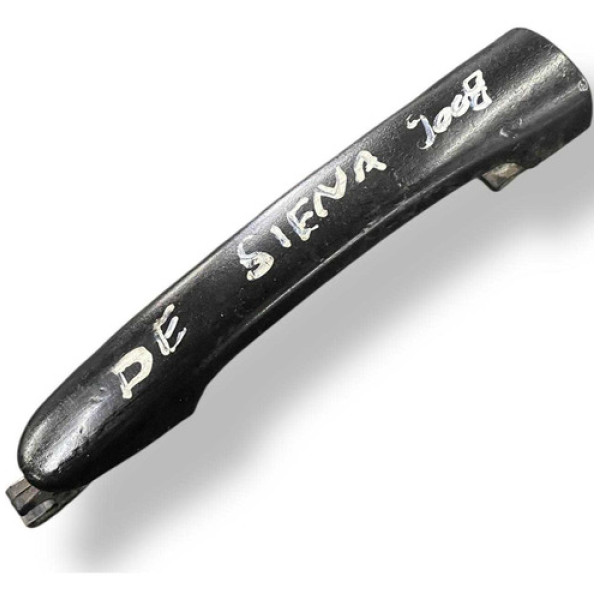 Maçaneta Externa Dianteira Esquerda Fiat Siena 2008 2009 Preto Dianteira