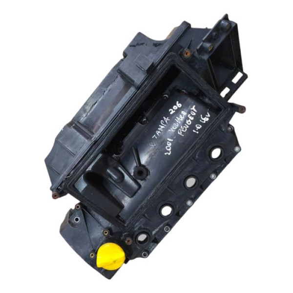 Tampa Valvulas Peugeot 206 1.0 16v 2001 A 2005 - 8200157969 Preto