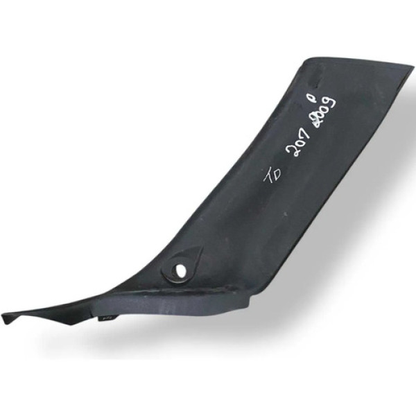 Acabamento Soleira Tras Direito Peugeot 207 2009 2000012 Preto