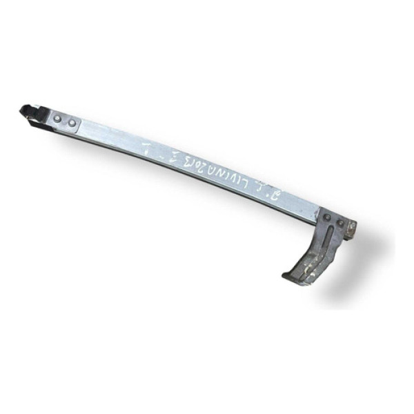 Guia Canaleta Vidro Traseiro Esquerdo Nissan Livina 2009 Preto