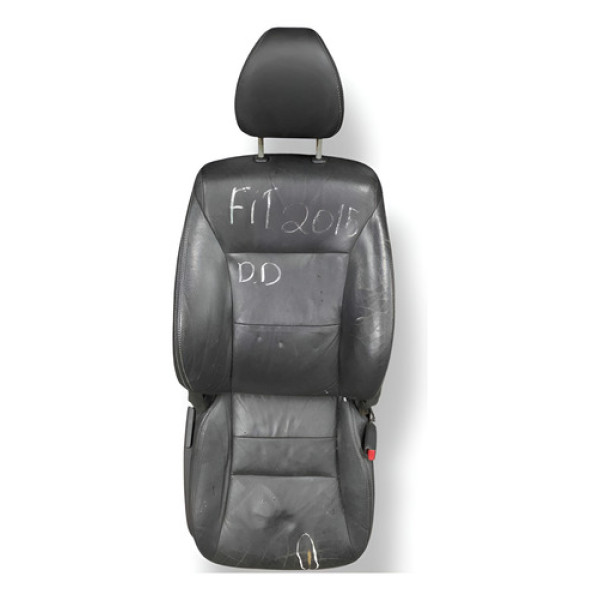 Banco Dianteiro Direito (couro)  Honda Fit 2015 2016 Detalhe Preto