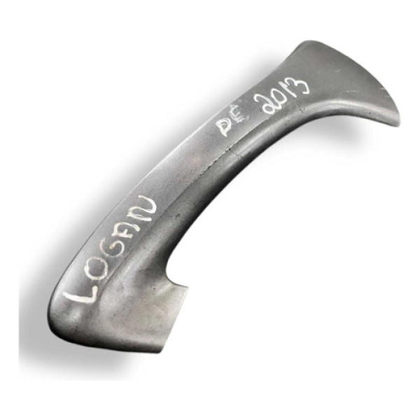 Moldura Puxador Porta Dianteira Esquerda Logan 2013 4801269 Preto