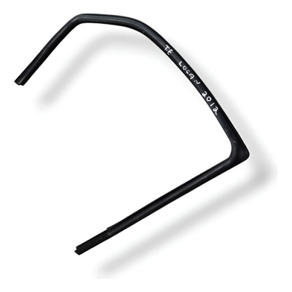 Canaleta Porta Traseira Esquerda Renault Logan 1.6 2012 2013 Verde-escuro