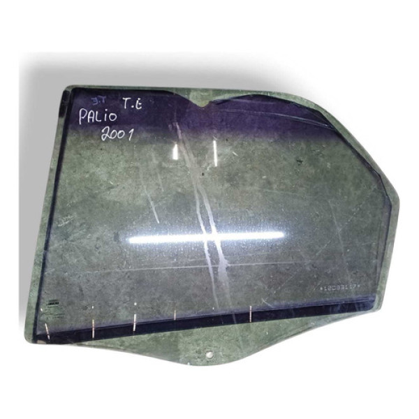Vidro Porta Traseira Esquerda Fiat Palio 1.0  2000/2001