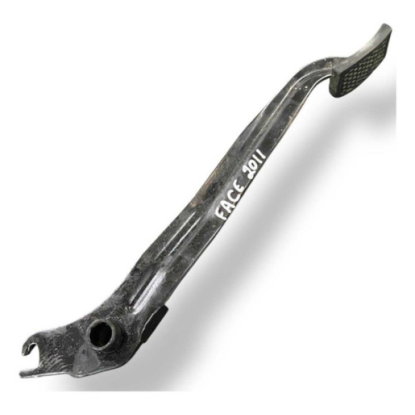 Pedal Freio Preto Chery Face - Ano 2011 2012 2013 2014 2015 Prateado