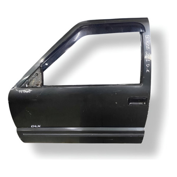 Porta Dianteira Esquerda Gm Chevrolet Blazer 2001 Detalhe Dianteira Esquerda Preto