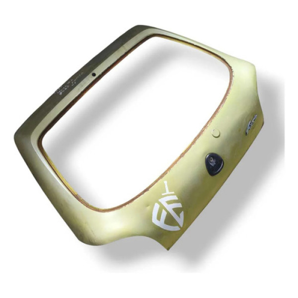 Tampa Traseira Porta Malas Ford Fiesta 1997 1998 1999 2000 Amarelo