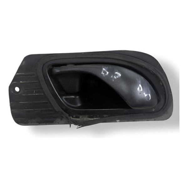 Maçaneta Interna Porta Diant Direita Ford Ranger 1997 1998 Preto Dianteira