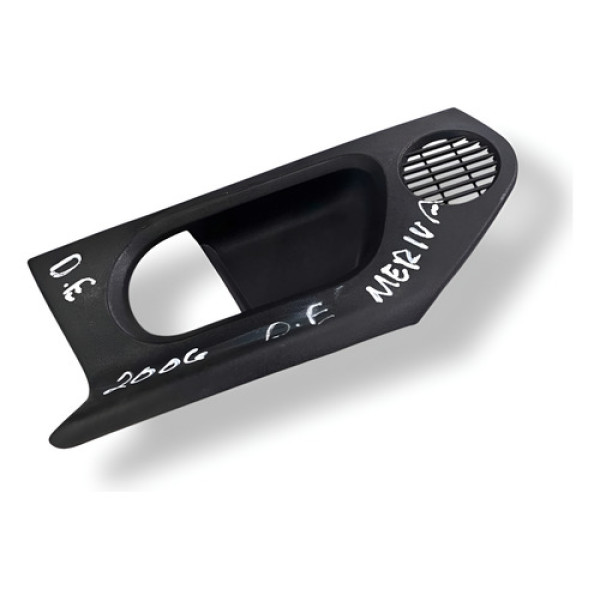 Moldura Maçaneta Interna Diant Esquerda Meriva 2006 93397263 Cinza Traseira