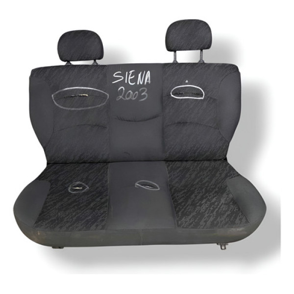 Banco Traseiro Fiat Siena 2001 2002 2003 2004 Com Detalhe Preto
