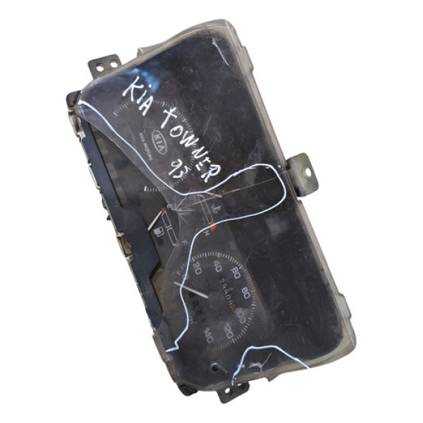 Painel Instrumentos Kia Towner 1993 A 1998 970724 Detalhe Preto