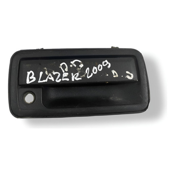 Maçaneta Externa Dianteira Direita Chevrolet  Blazer 2009 Branco Dianteira